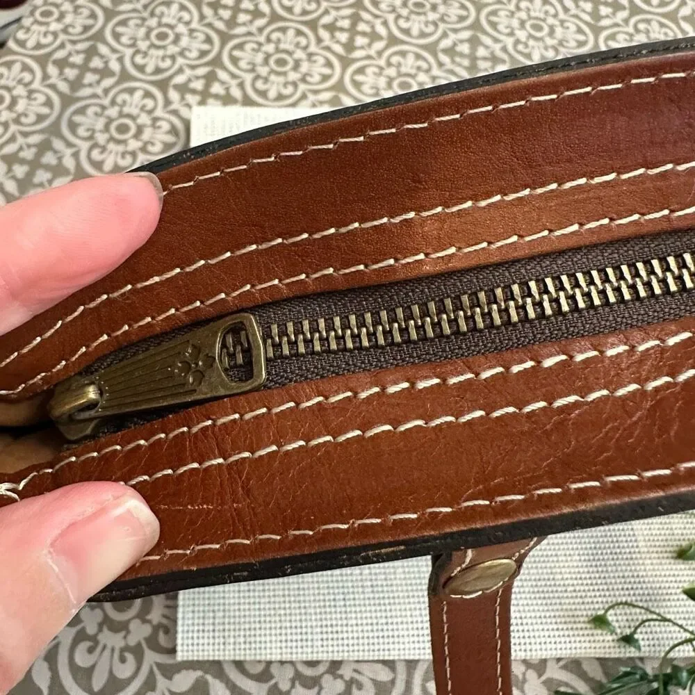 Patricia Nash Brown Leather Tote - Picture 8 of 13